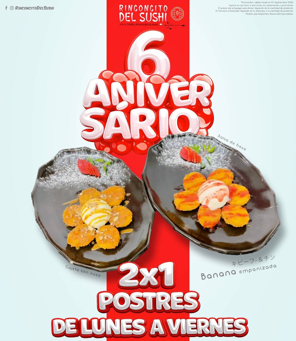 Rinconcito Del Sushi меню
