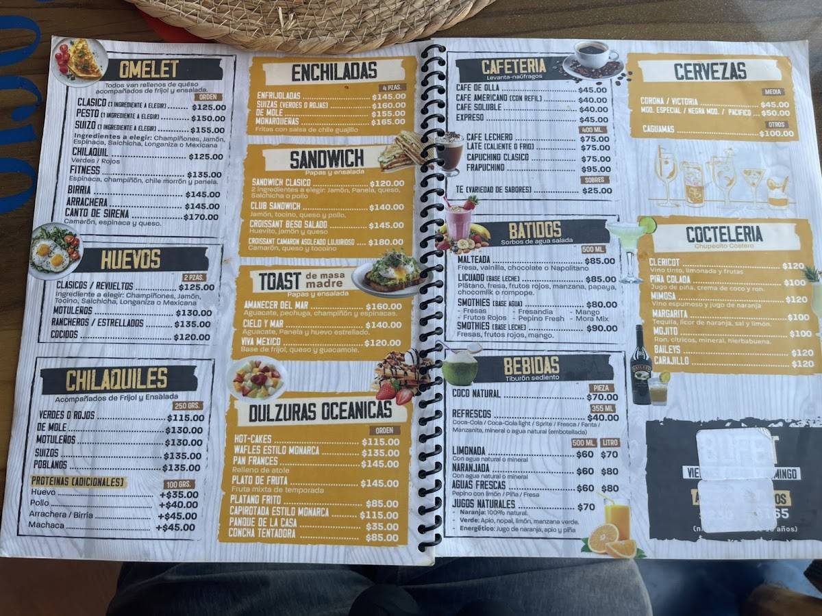 Restaurant Rocío меню