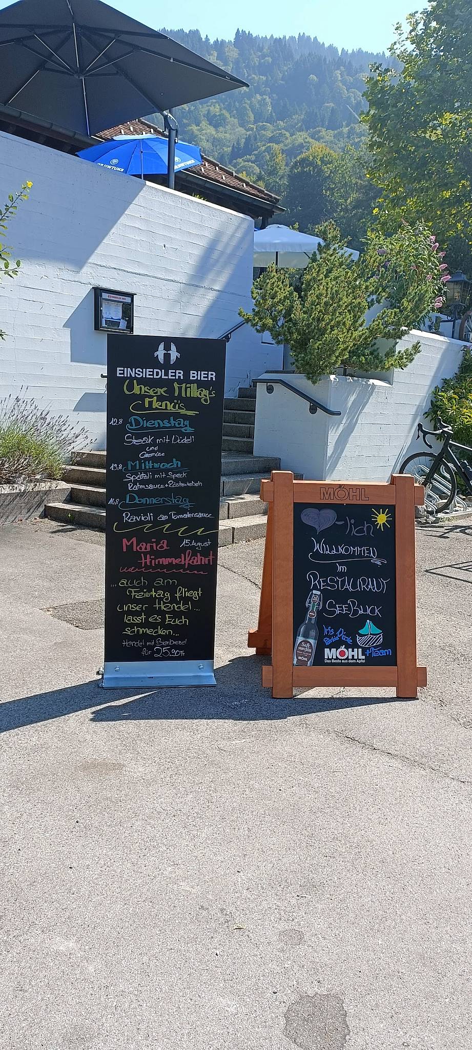 Restaurant Seeblick меню