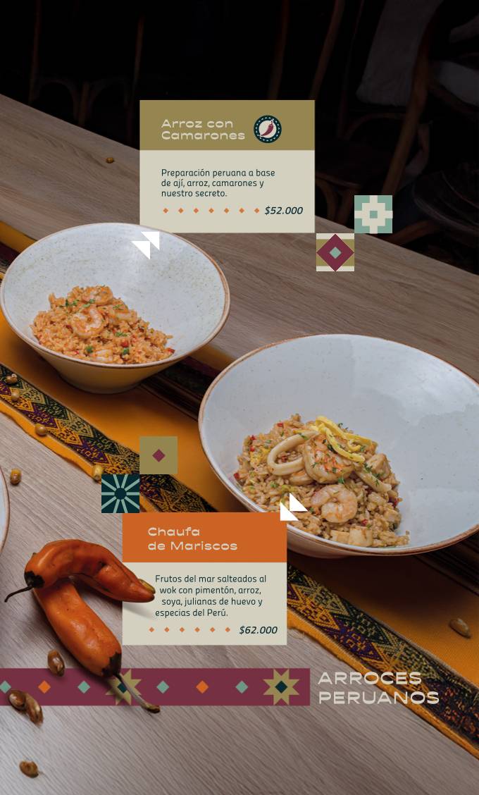 Restaurante Sebiche меню