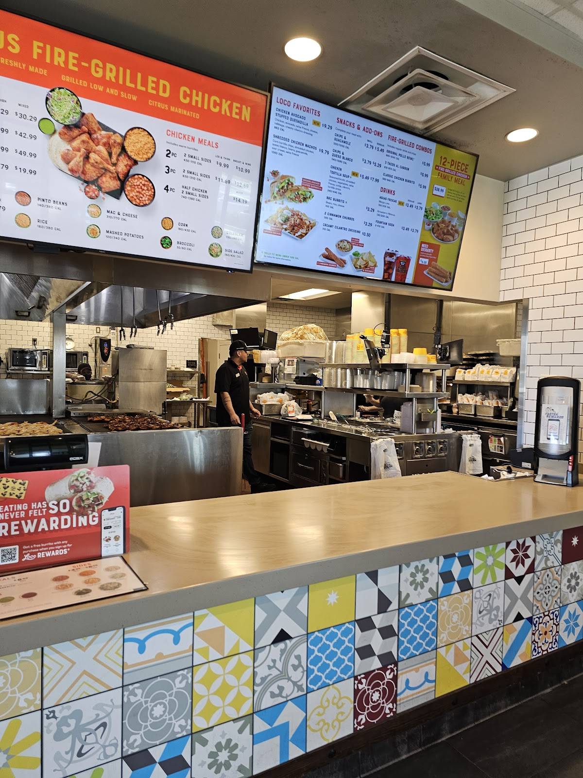 El Pollo Loco меню