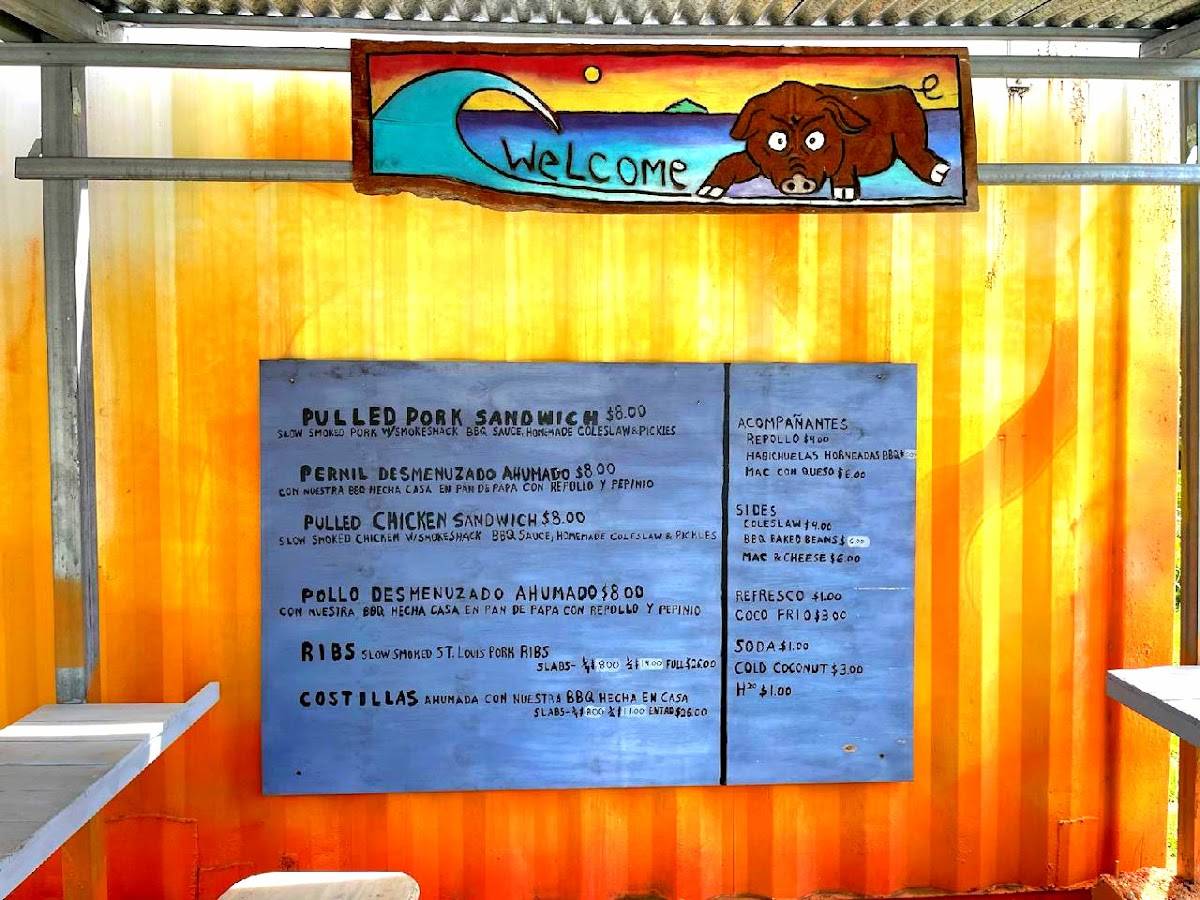 Rincon Smoke Shack меню
