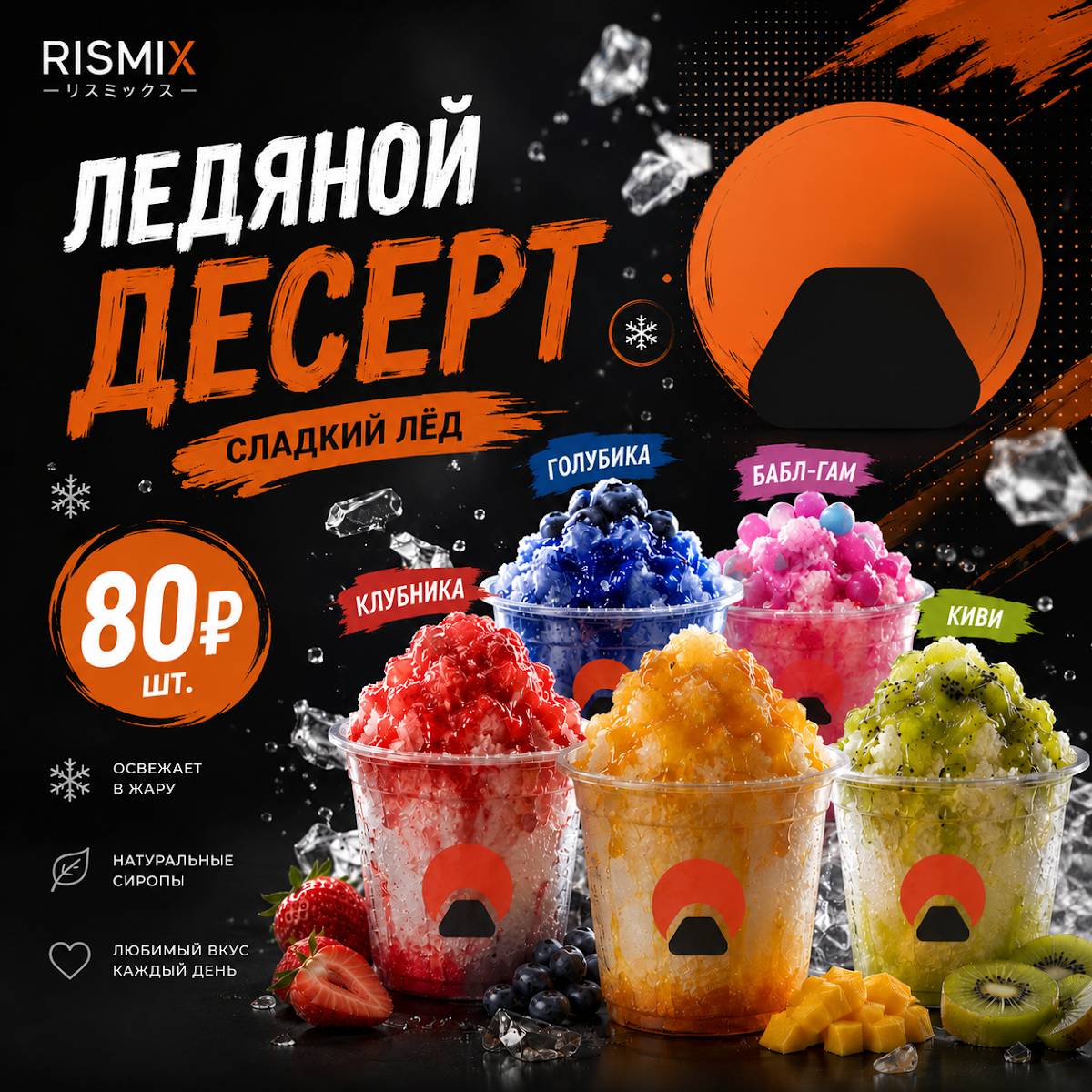 Рисмикс меню