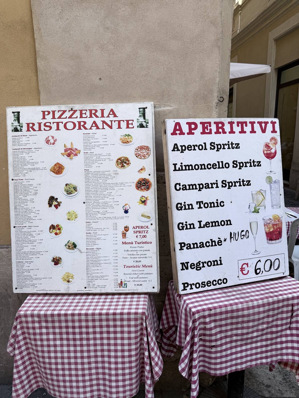 Ristorante 248 меню