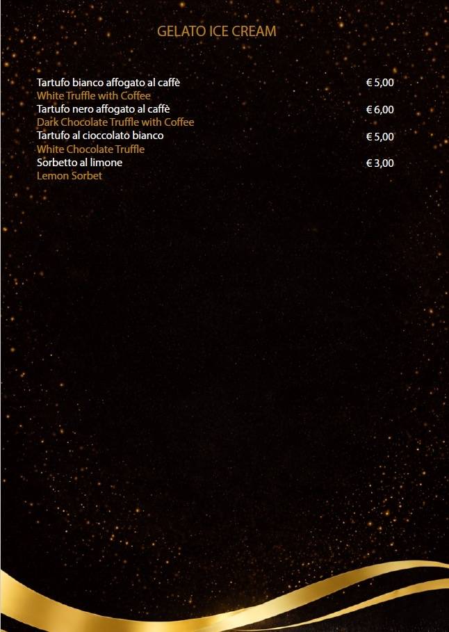 Ristorante D’Angelo меню