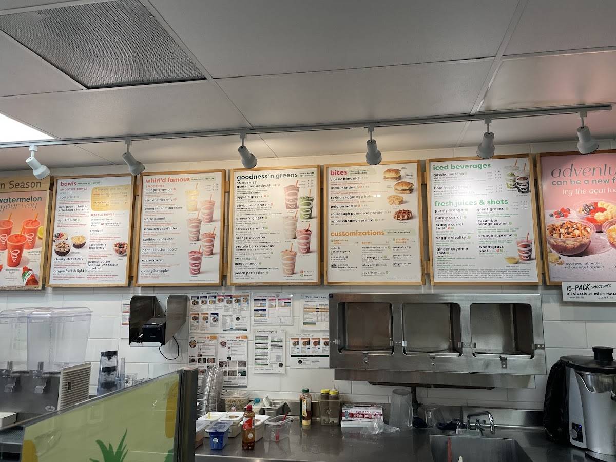 Jamba меню