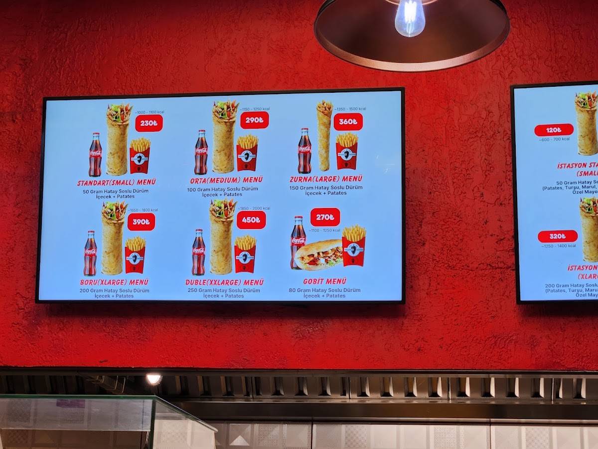 İstasyon Döner Hatay Usulü меню