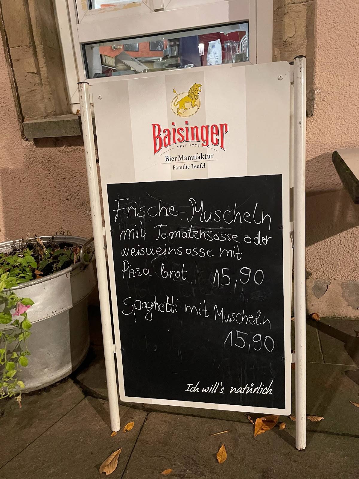 Restaurant Pizzeria Amadeus меню