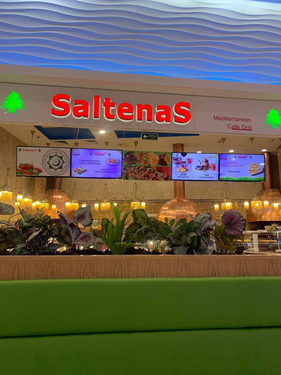 Saltenas меню