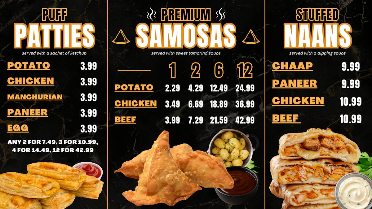 Samosa Express меню