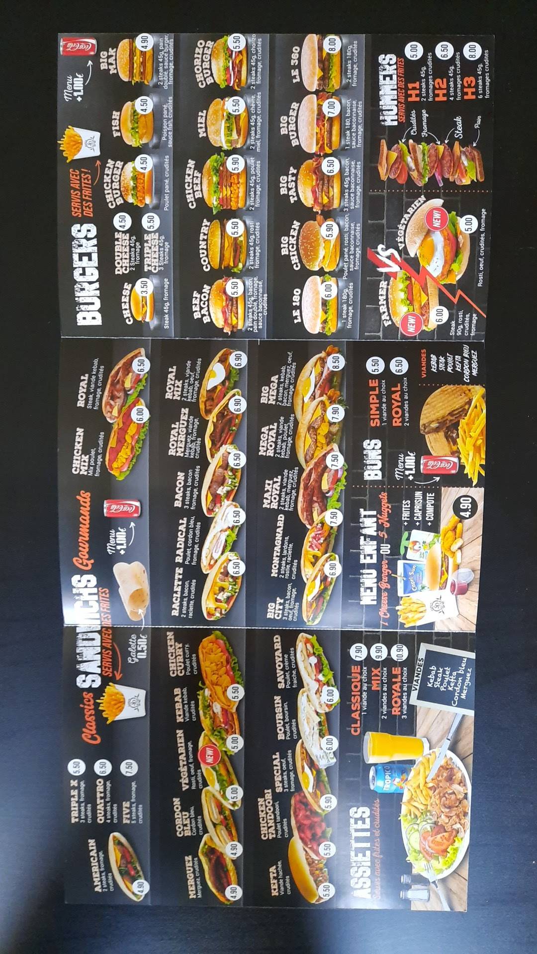 Snack Deville меню