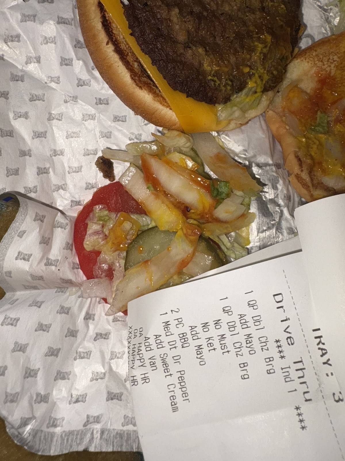 Sonic Drive-In меню