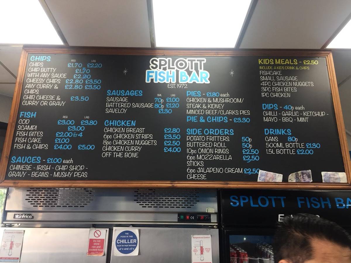 Splott Fish & Chips меню