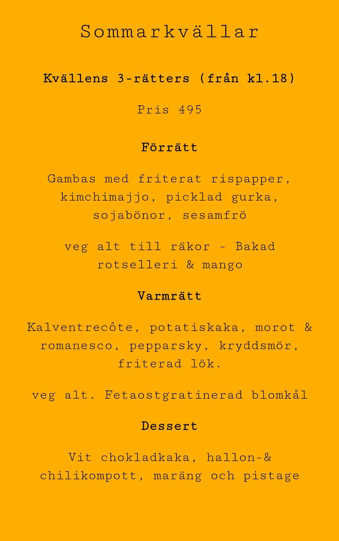 Stjärnbryggeriet меню