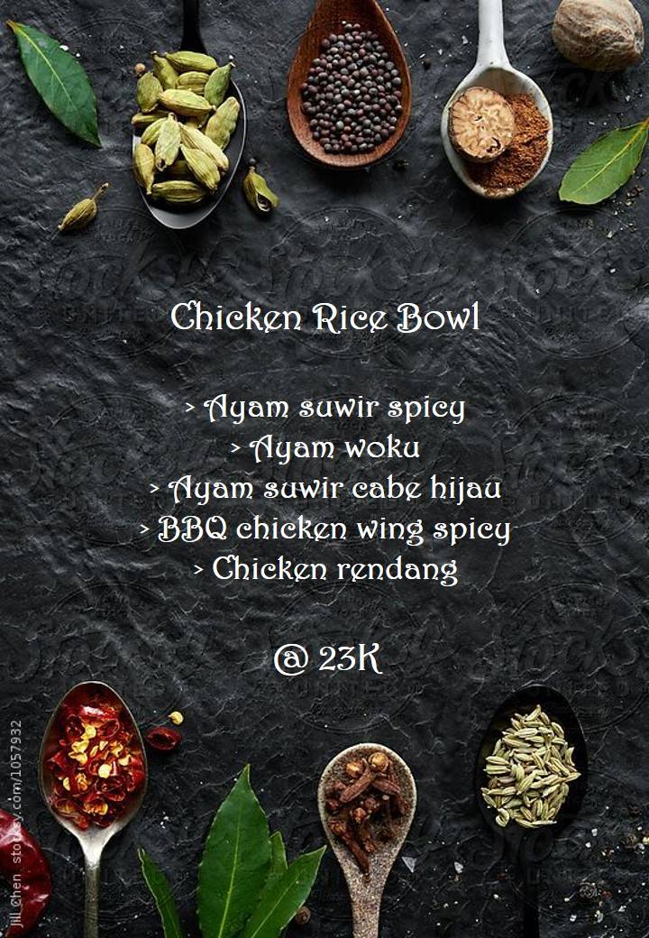 T'Lot Rice Bowl меню