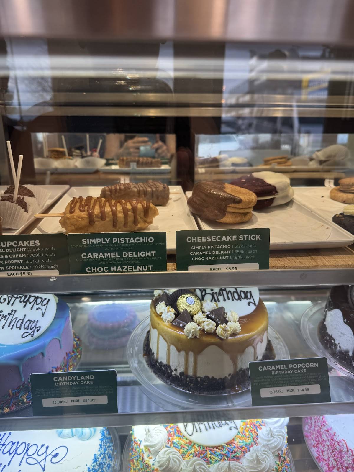 The Cheesecake Shop Modbury меню