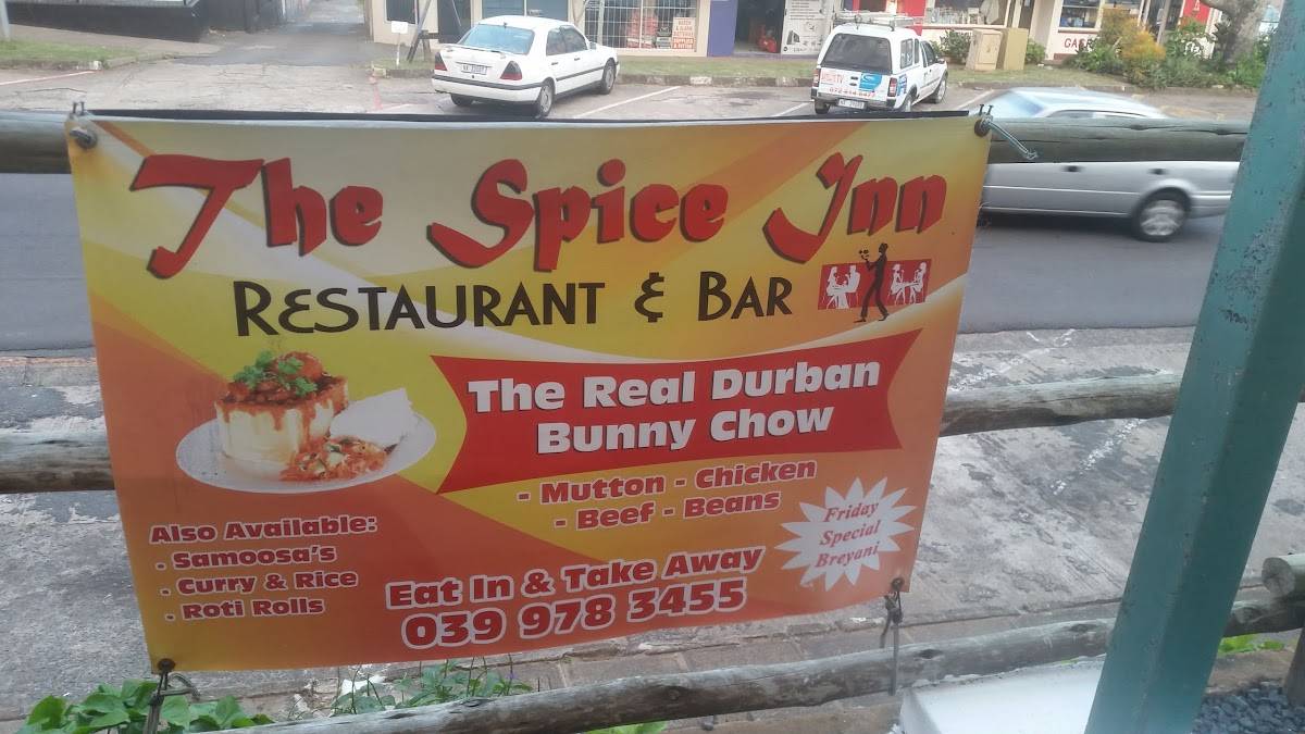 The Spice Inn UNDER NEW MANAGEMENT меню