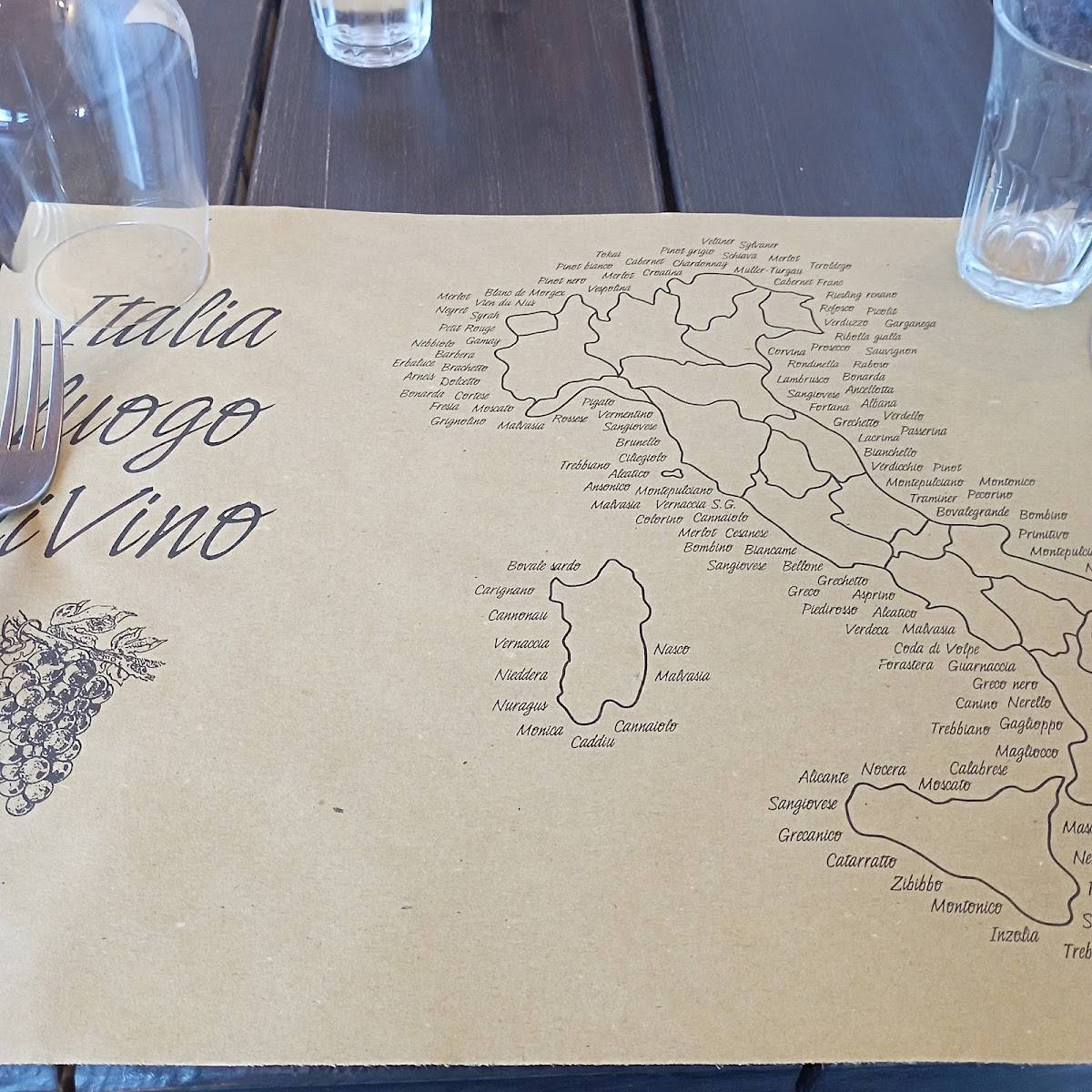 Trattoria Vino & Cucina меню