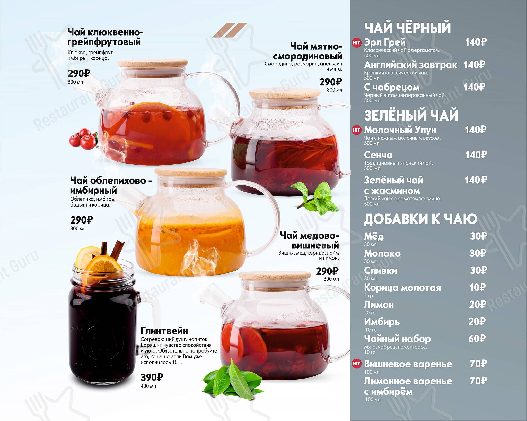 Меню для посетителей ресторана Trattoria la mia