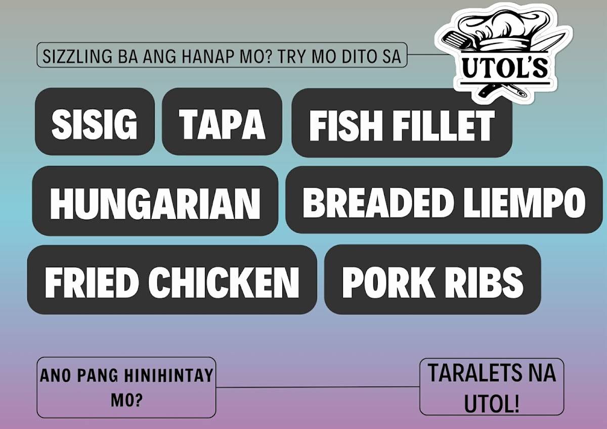 UTOL’S меню