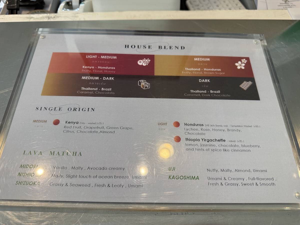 Lava Java Coffee Roaster меню