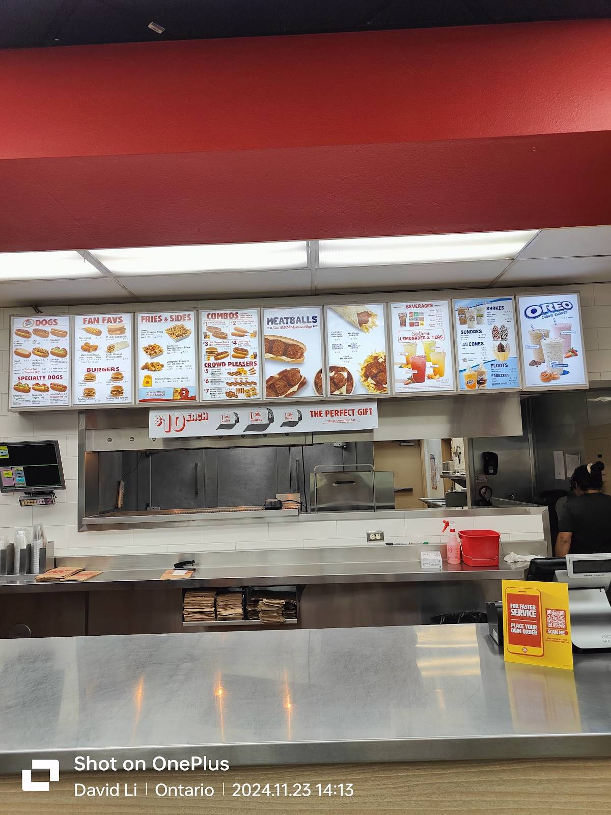 Wienerschnitzel меню