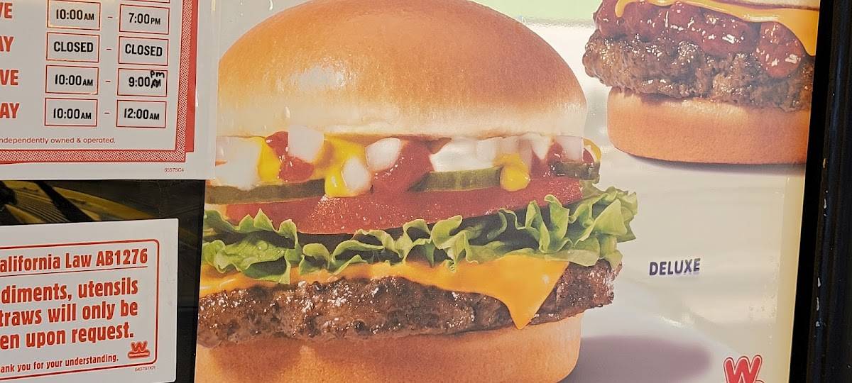 Wienerschnitzel меню