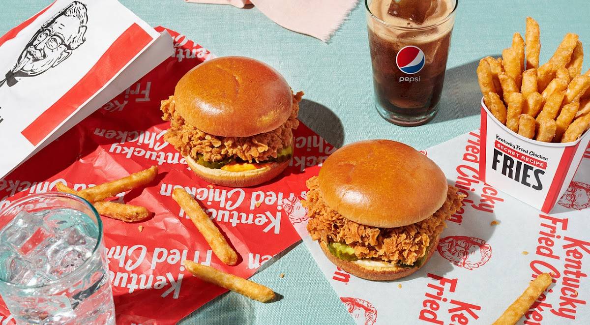 KFC меню