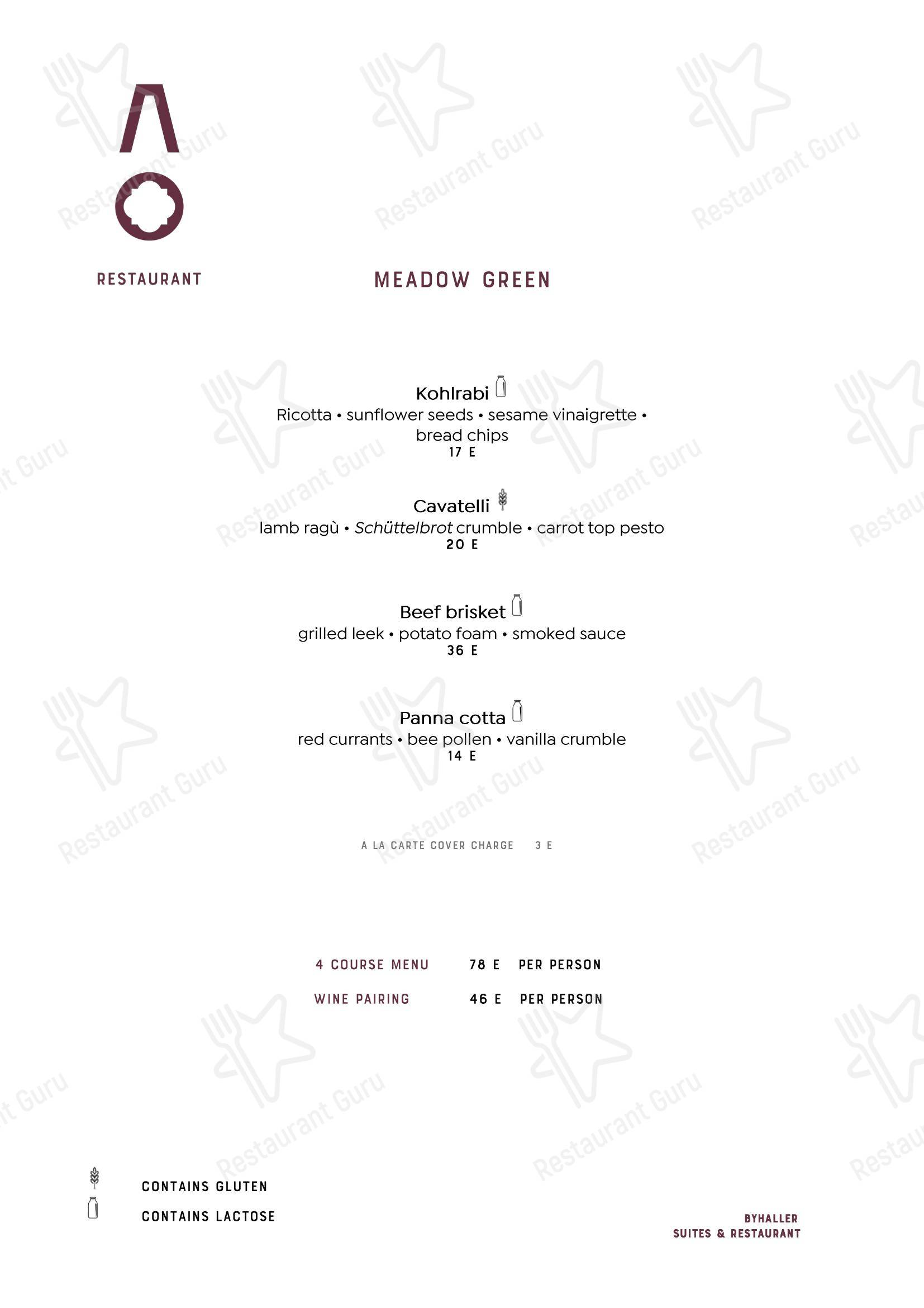 byHaller Suites & AO Restaurant в Брессаноне - Коктейльная карта