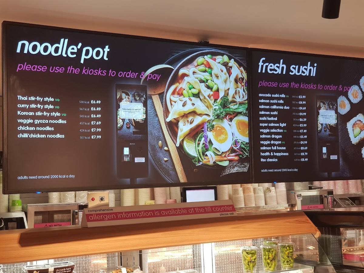 itsu - Hampstead меню