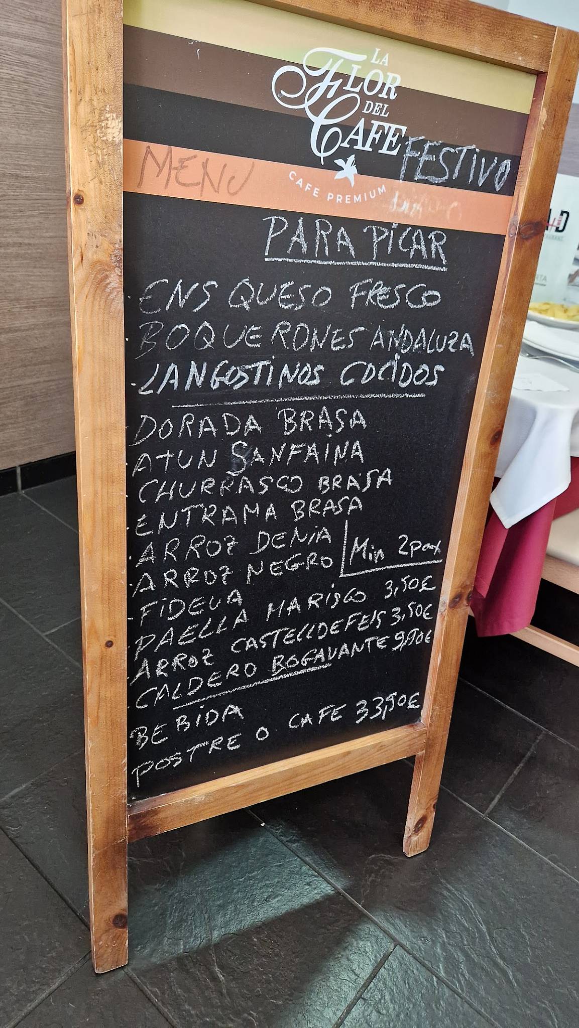 restaurant A+D меню