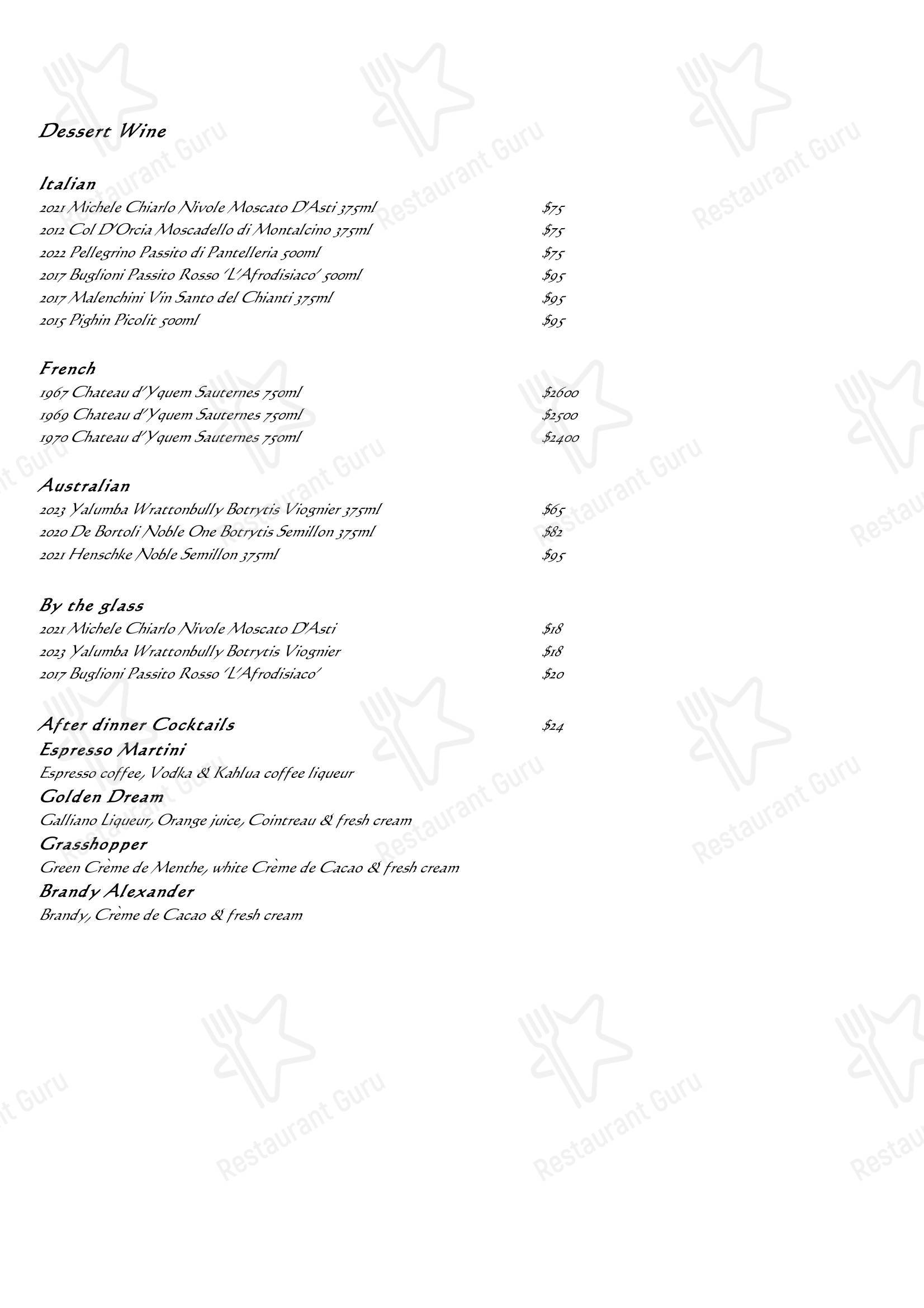 Меню ресторана Beppi's Italian - Lunch Menu
