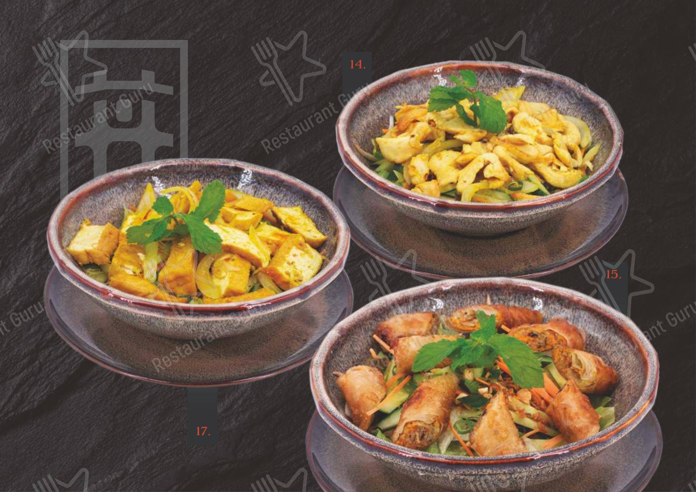 Miss Hoian Restaurant в Родинге - 菜单