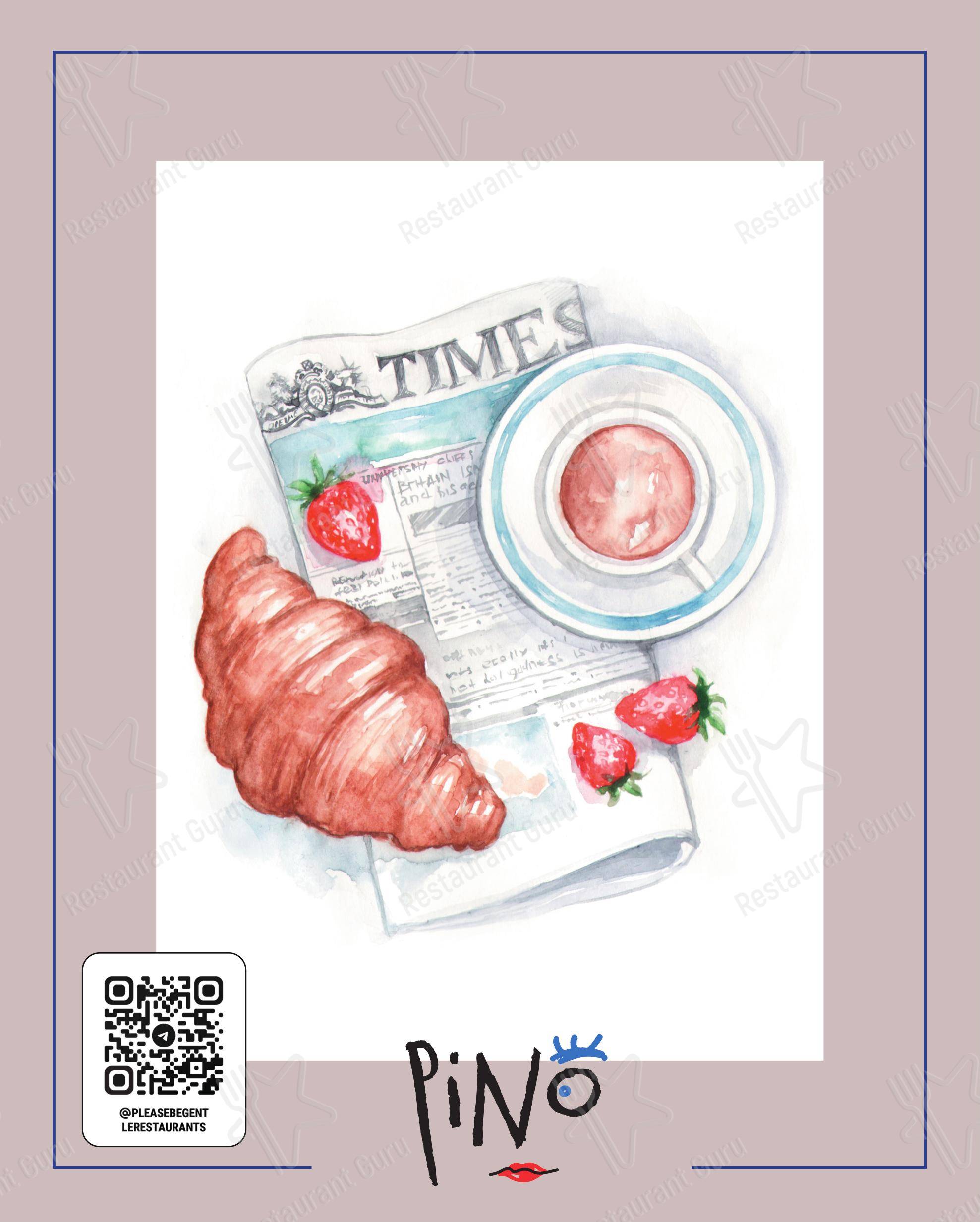 Pino в Москве - Boronia Catering Menu Pack