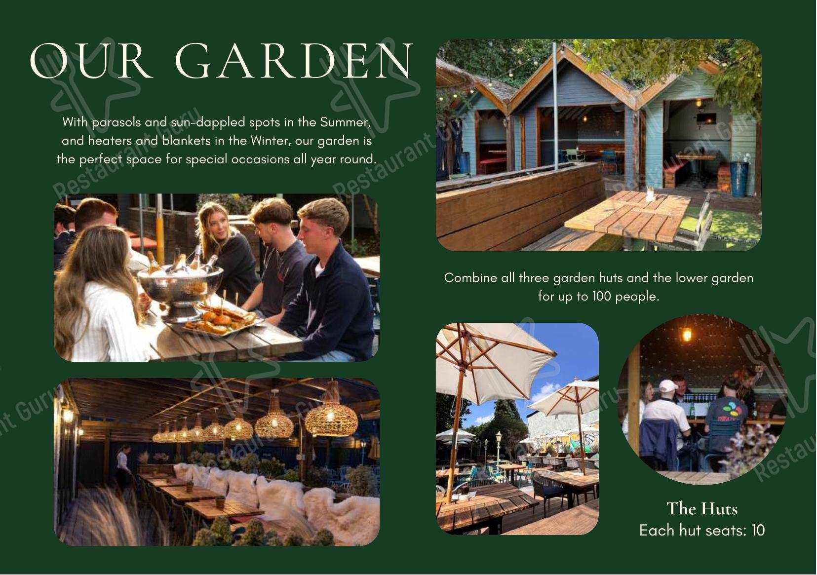 Меню паба и бара The New Inn Ealing - Меню напитков