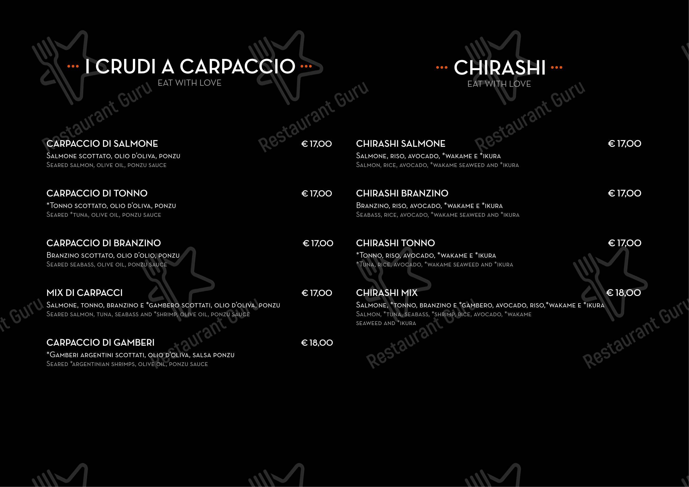 Legami Sushi & More ROMA в Риме - Меню