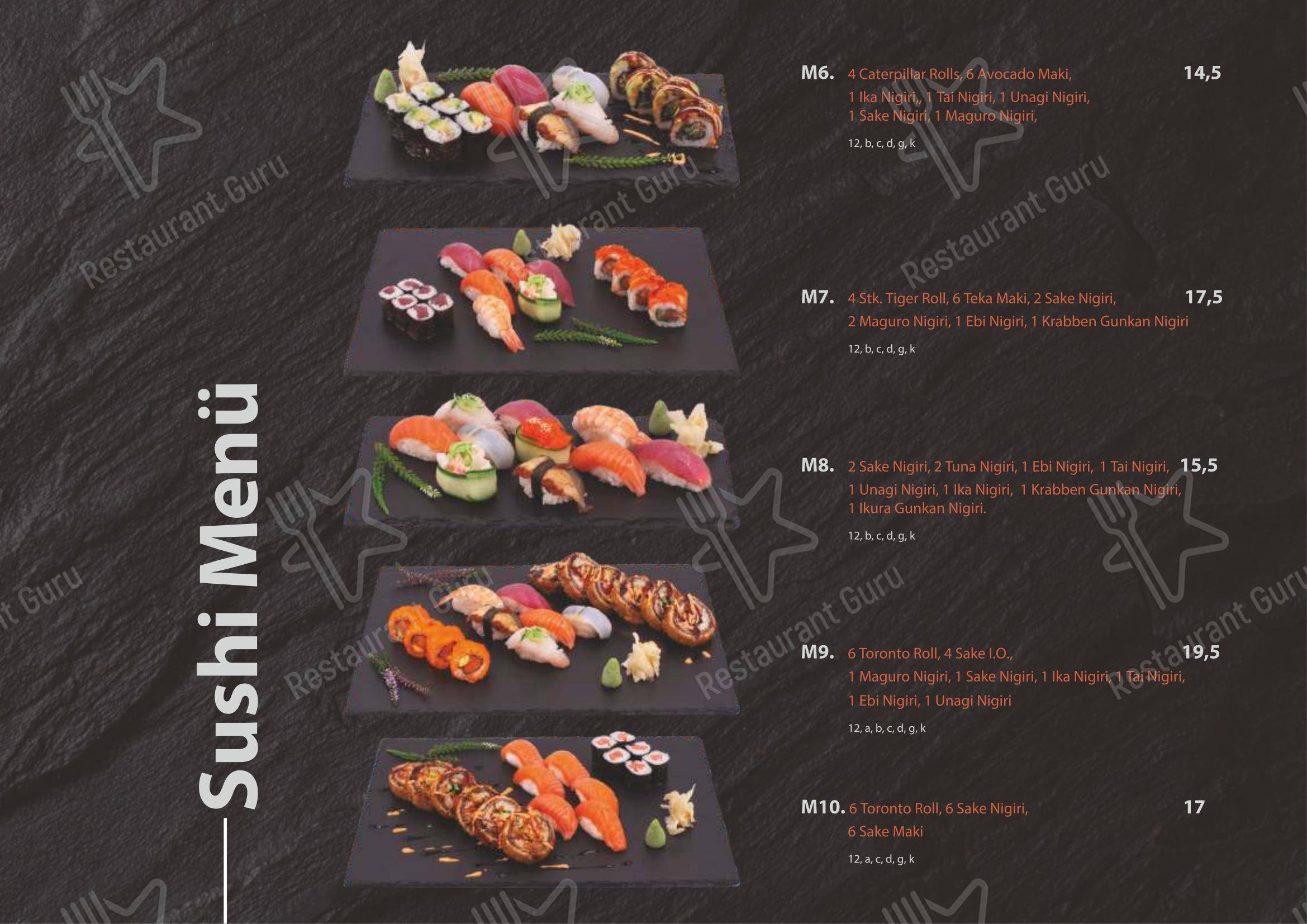 Miss Hoian Restaurant в Родинге - 菜单