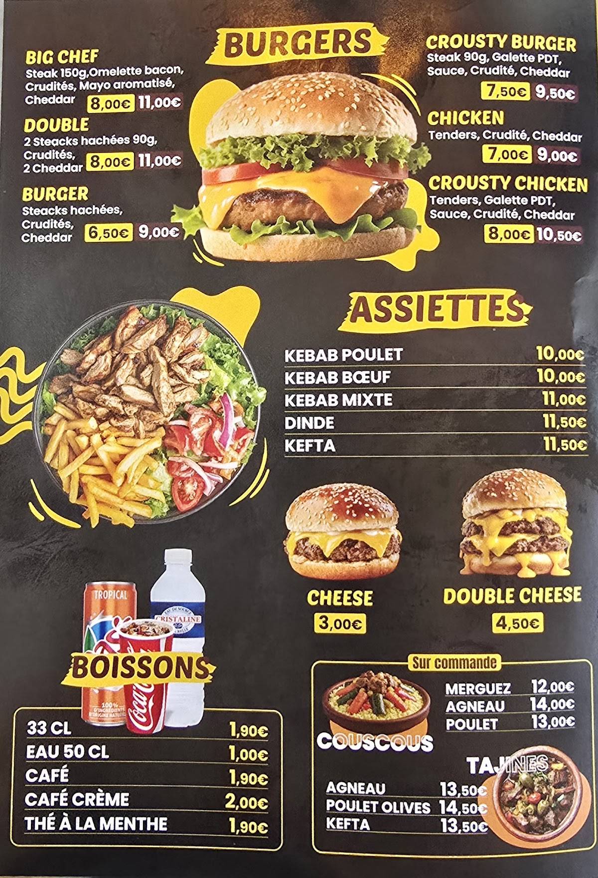 the big bun's halal меню