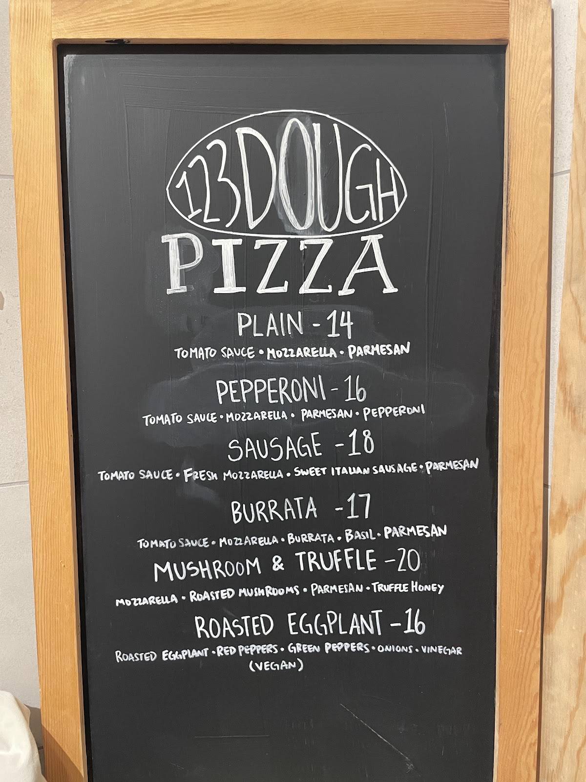 123Dough Bakery меню