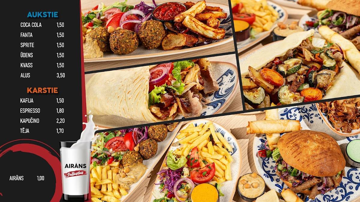 Anatolia Kebabs меню