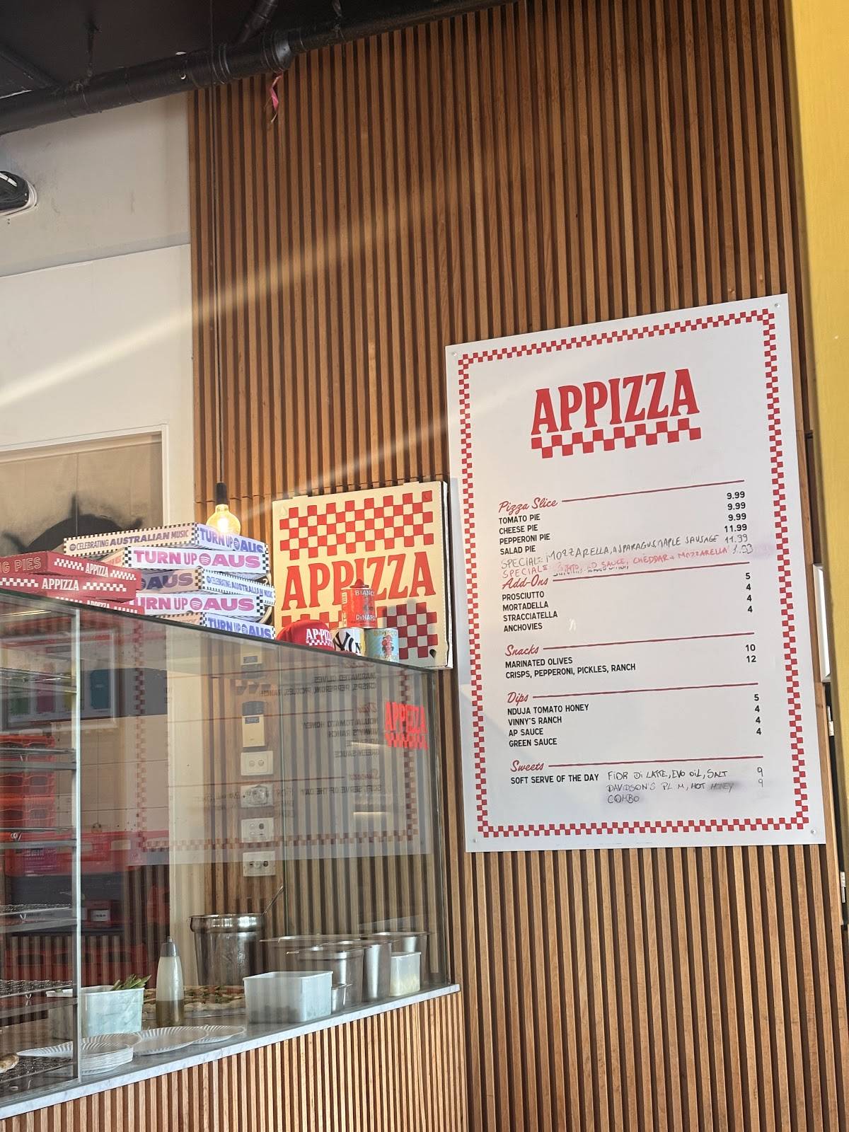 Appizza меню