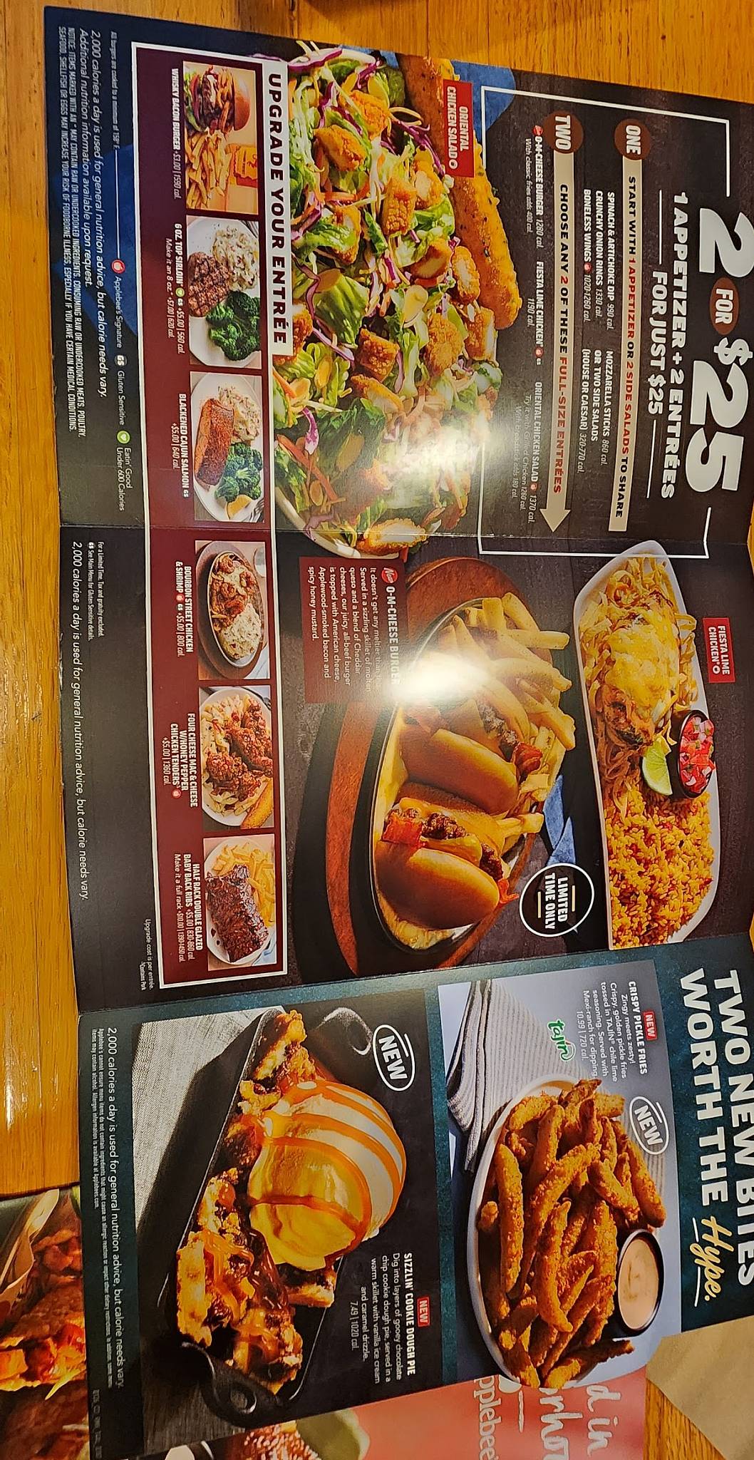 Applebee's Grill + Bar меню
