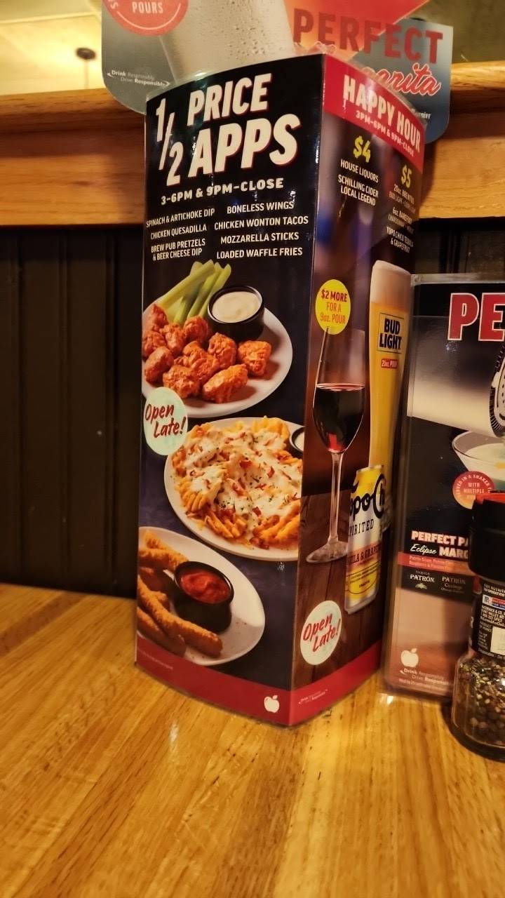 Applebee's Grill + Bar меню