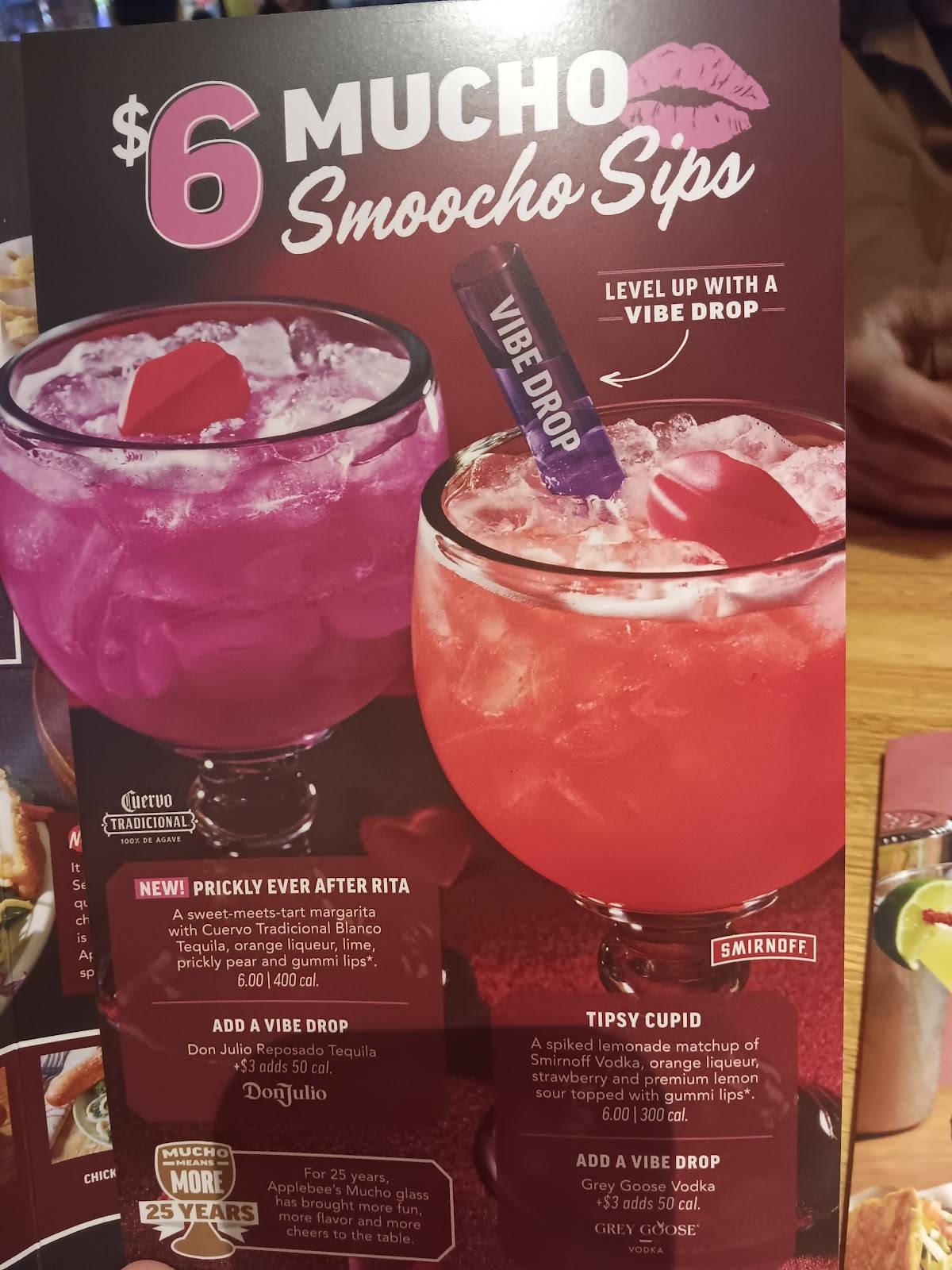 Applebee's Grill + Bar меню