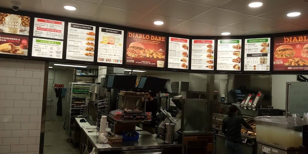 Arby's меню