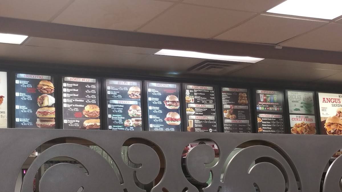 Arby's меню