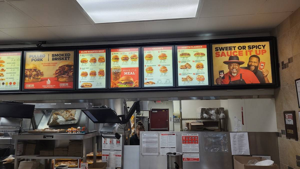 Arby's меню