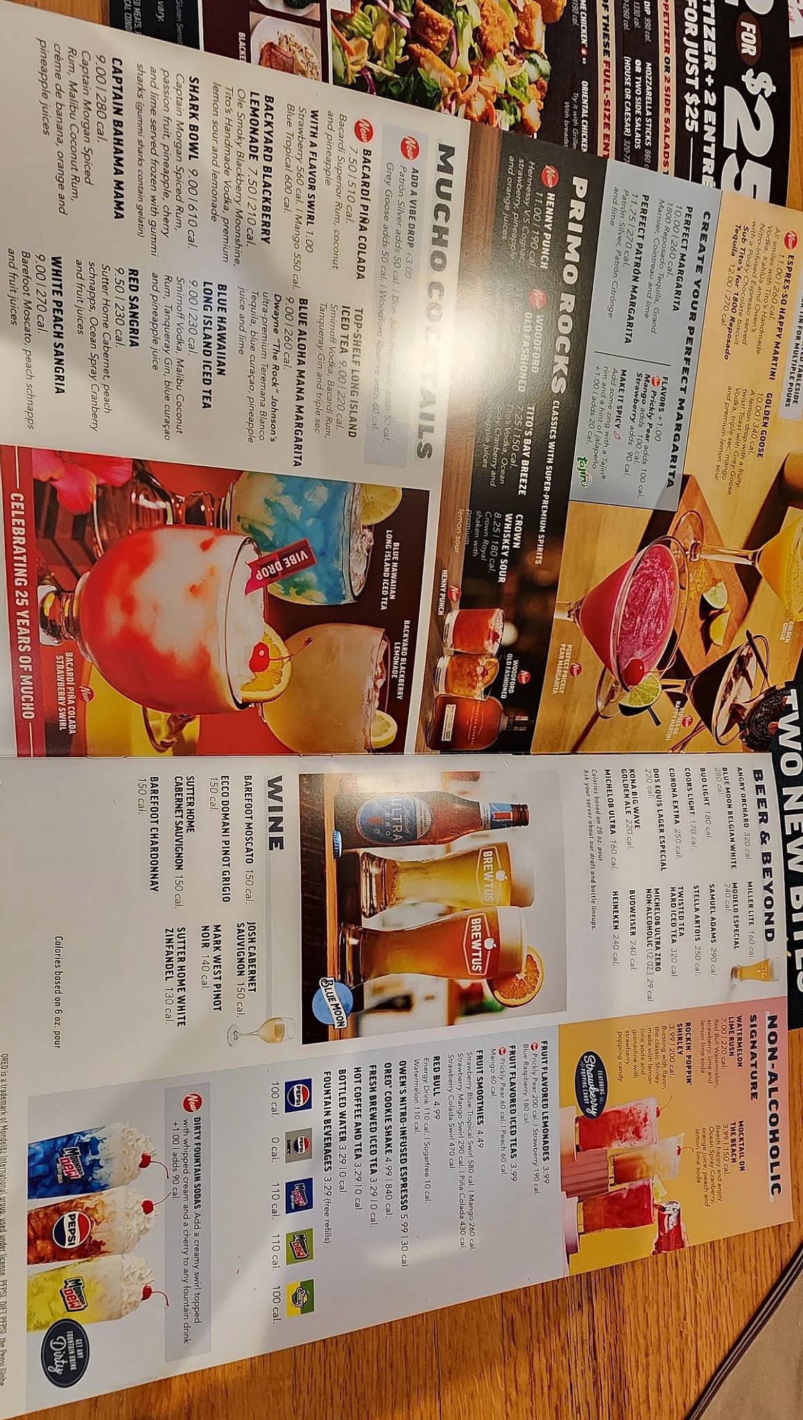 Applebee's Grill + Bar меню