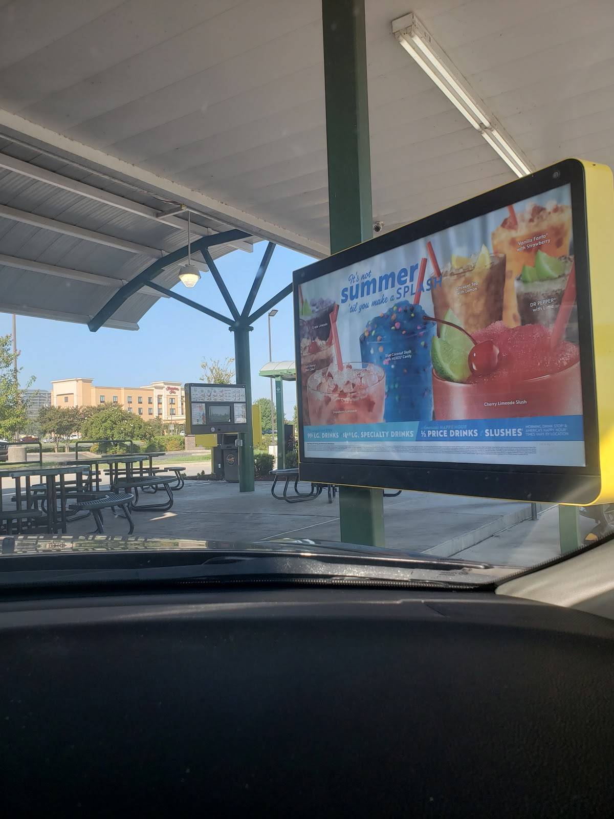 Sonic Drive-In меню