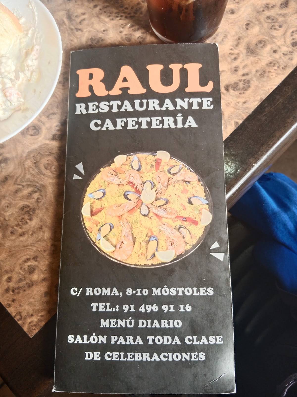 Bar Cervecería Raúl C.B. меню